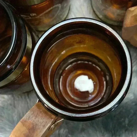 Vintage Siesta Ware Cowboy Barrel
Mugs & Wood  Serving Tray Set | - Picture 10 of 16